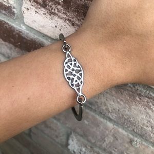 Silver Bangle Bracelet